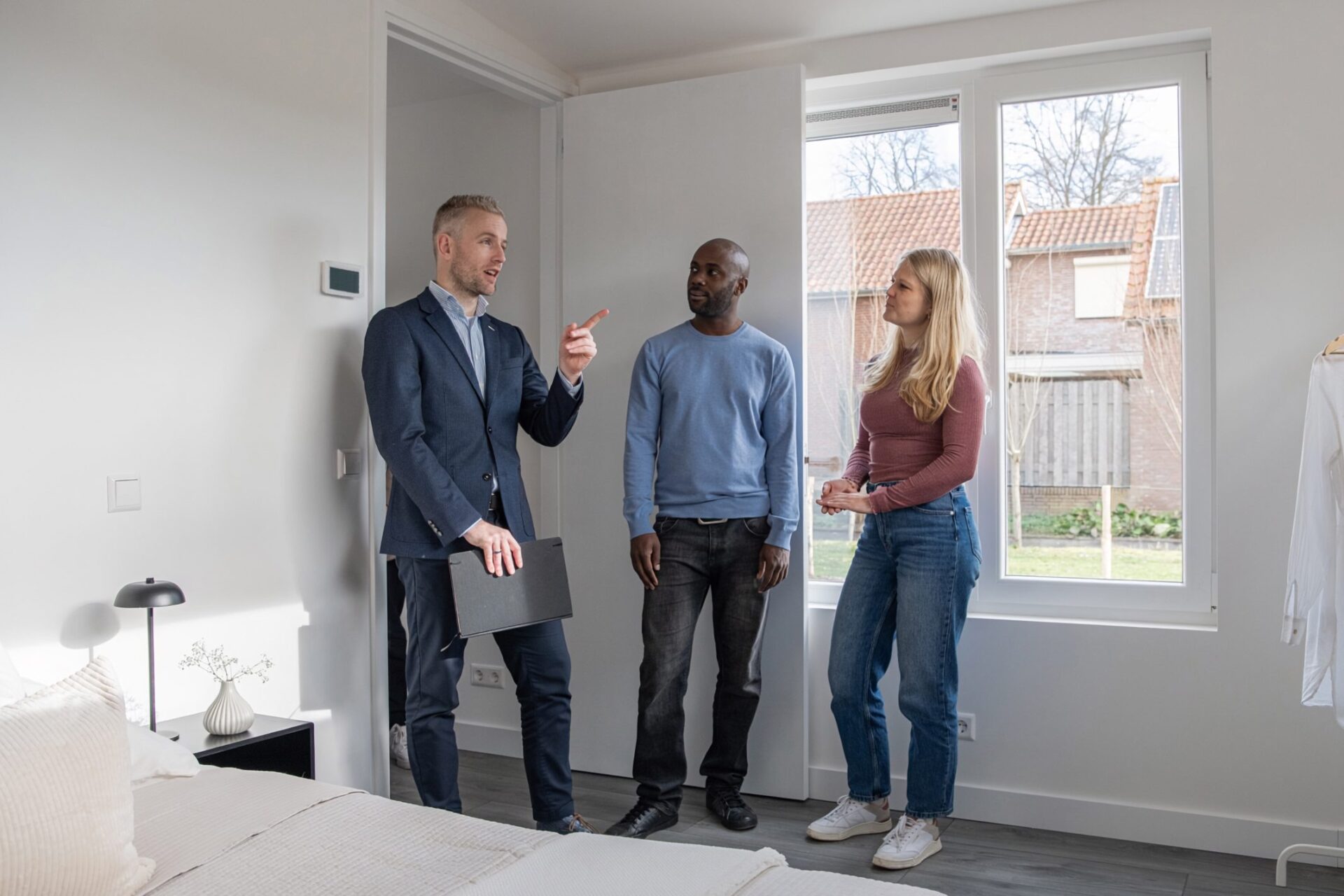 Rondleiding door de slaapkamer van een Plexatwoning